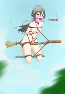 Page 8 of 【Chiy_Q】Flying magical broom - preview thumbnail