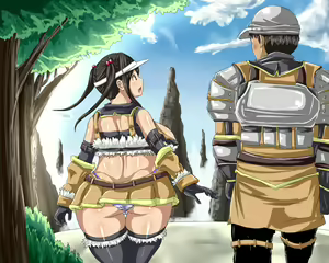 Onna Hunter Mesu — hentai manga cover on Fhentai