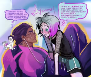 Page 129 of GwenxMiguel AUs by Bupenhei / Bupsalive / Ani! - preview thumbnail