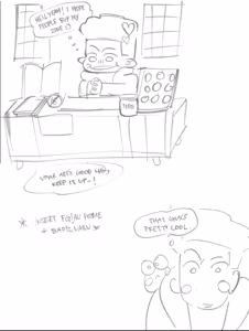 Page 177 of GwenxMiguel AUs by Bupenhei / Bupsalive / Ani! - preview thumbnail