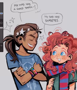 Page 205 of GwenxMiguel AUs by Bupenhei / Bupsalive / Ani! - preview thumbnail
