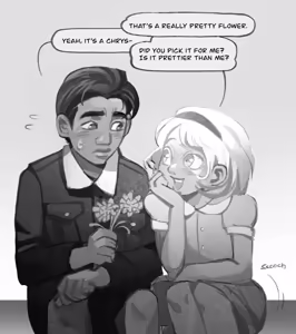 Page 264 of GwenxMiguel AUs by Bupenhei / Bupsalive / Ani! - preview thumbnail