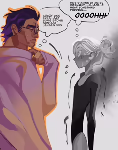 Page 34 of GwenxMiguel AUs by Bupenhei / Bupsalive / Ani! - preview thumbnail