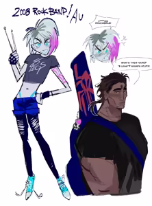 Page 42 of GwenxMiguel AUs by Bupenhei / Bupsalive / Ani! - preview thumbnail