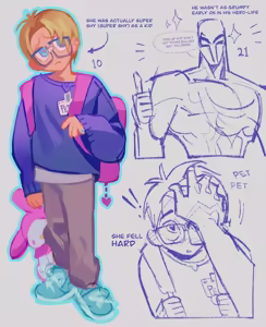 Page 72 of GwenxMiguel AUs by Bupenhei / Bupsalive / Ani! - preview thumbnail