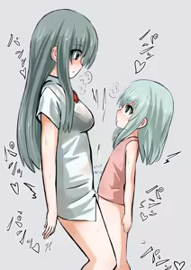 Uchuujin ni Karada o Nottorarete Chousa Sareru Shimai — hentai manga cover on Fhentai