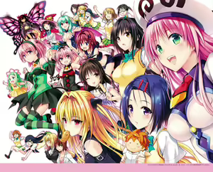 Page 3 of To Love-Ru Fanservice Artworks - preview thumbnail