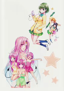 Page 349 of To Love-Ru Fanservice Artworks - preview thumbnail