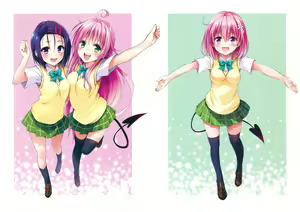 Page 74 of To Love-Ru Fanservice Artworks - preview thumbnail