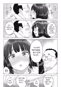 Page 55 of Ogifu-san no Seiyoku Shori wa Watashi tachi Sanshimai no Mochi mawari | 의붓아버지의 성욕처리는 우리들 세 자매의 로테이션 - preview thumbnail