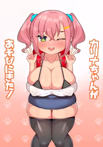 Karina-chan Ga Asobi Ni Kita! — hentai manga cover on Fhentai