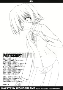 Page 25 of HAYATE IN WONDERLAND - preview thumbnail