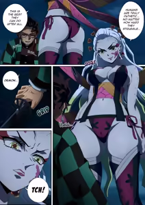 Page 3 of Daki's Blood Demon Art: Trample 堕姫の血鬼術・紅蓮践踏 - preview thumbnail