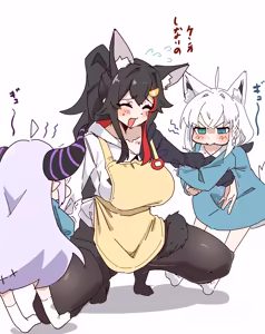 保育士ミオしゃとふたなりフブラプ — hentai manga cover on Fhentai