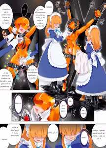 Page 14 of dNJ - Une femme de ménage travaillant dans une combinaison spéciale en caoutchouc + Attachons la femme de ménage en caoutchouc et le chien coquin et jouons avec eux. - preview thumbnail