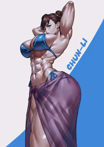 Page 3 of Erza Scarlet, Chun Li - preview thumbnail