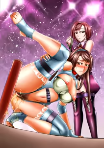 Битва за титул лесби-королевы 2 ~Свингер битва~ / Lesbian Queen Battlers  ~Swinging Battle~ — hentai manga cover on Fhentai