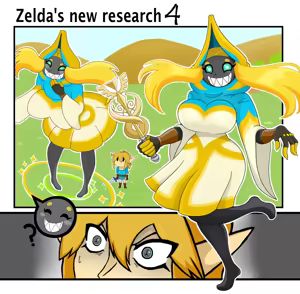Page 4 of urusee584 - Zelda's New Research - preview thumbnail