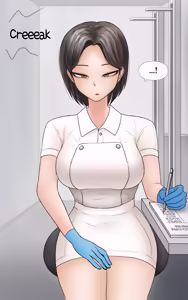 Page 45 of 쿨계 간호사 여친이 내 작은 꼬추를 너무 좋아함 Cool nurse GF obsessed my tiny dick - preview thumbnail