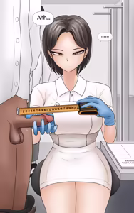 Page 6 of 쿨계 간호사 여친이 내 작은 꼬추를 너무 좋아함 Cool nurse GF obsessed my tiny dick - preview thumbnail