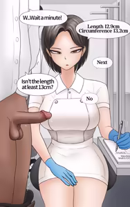 Page 8 of 쿨계 간호사 여친이 내 작은 꼬추를 너무 좋아함 Cool nurse GF obsessed my tiny dick - preview thumbnail