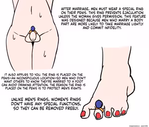 Page 4 of Marrying the feet of the girl I like - preview thumbnail