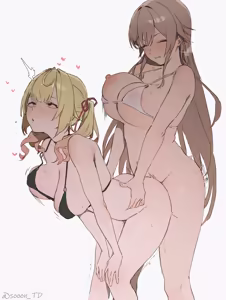 Page 2 of ほしふれんず ふ◯なりレズセ◯クス - preview thumbnail