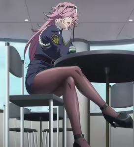 Page 1101 of Hottest Anime Crossed Legs Screenshots - preview thumbnail
