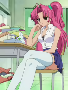 Page 1142 of Hottest Anime Crossed Legs Screenshots - preview thumbnail