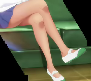 Page 298 of Hottest Anime Crossed Legs Screenshots - preview thumbnail