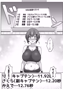 Page 35 of ] Kyonyuuu Sugina, Rikujou Gachi Joshi.Hentai Kantoku to Himitsu no Kobetsu Training JitsuryokuhaKantoku to no Kobetsu Trainin no Daishou wa, Kantoku no SeFri ni Naru Koto Deshita... - preview thumbnail