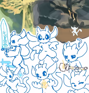 Page 481 of xiao_langao (小蓝糕) + character - preview thumbnail