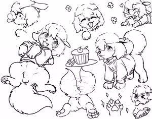 Page 631 of xiao_langao (小蓝糕) + character - preview thumbnail