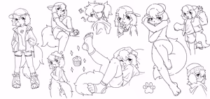 Page 632 of xiao_langao (小蓝糕) + character - preview thumbnail