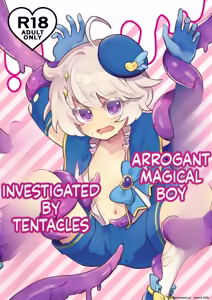 Namaiki Mahou Shounen o Shokushu de Chousa Shita Ken - hentai manga cover image