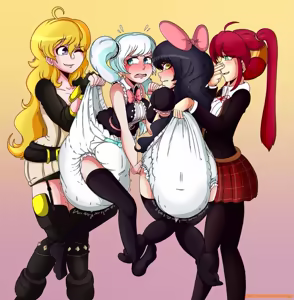 Page 118 of RWBY Diaper/ABDL/Omutsu Art - preview thumbnail