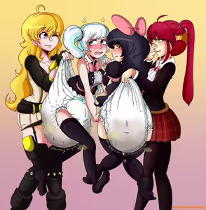 Page 119 of RWBY Diaper/ABDL/Omutsu Art - preview thumbnail