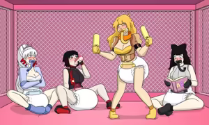 Page 265 of RWBY Diaper/ABDL/Omutsu Art - preview thumbnail