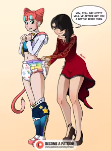 Page 272 of RWBY Diaper/ABDL/Omutsu Art - preview thumbnail