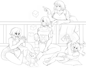 Page 276 of RWBY Diaper/ABDL/Omutsu Art - preview thumbnail