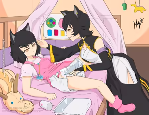 Page 301 of RWBY Diaper/ABDL/Omutsu Art - preview thumbnail