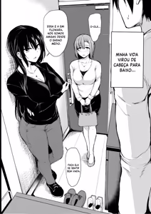 Page 4 of Kyonyuu Ga Futariinai To Bokkishinai Otto No Tame Ni Tomodachi O Tsuretekita Tsuma | Eu não consigo ficar excitado sem dois pares enormes de peitos então minha esposa chamou sua amiga 1-3 - preview thumbnail