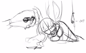 Page 12 of A collection of previously unpublished doodles - preview thumbnail