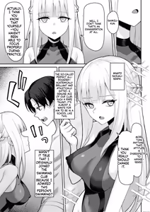 Page 8 of Danshi ga Ore dake!? no Suieibu de Akogare no Senpai to Osananajimi ni Komon ni Shasei Kanri Sareteiru Koto ga Barete Shimatta Hon - preview thumbnail