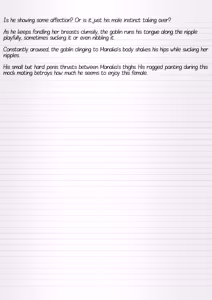 Page 4 of Misuke's Short Stories 36 - Manaka & Young Goblins - preview thumbnail