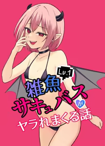 Lv.1 Zako Succubus ga Yararemakuru Hanashi - hentai manga cover image