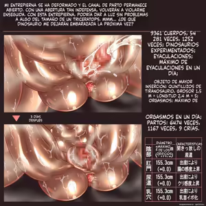 Page 94 of Lufa, la cazadora de dinosaurios gigantes ~El cuerpo más fuerte y entrenado termina convirtiéndose en una bolsa de gestación para dinosaurios~ - preview thumbnail