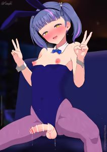 Page 51 of バニー男の娘ローデ・ラピスラズリくん💞🐇 - preview thumbnail