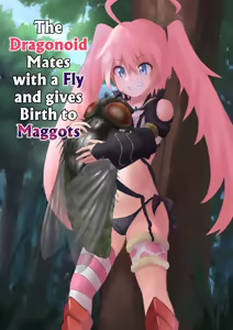 The Dragonoid Mates with a Fly and gives Birth to Maggots — hentai manga cover on Fhentai