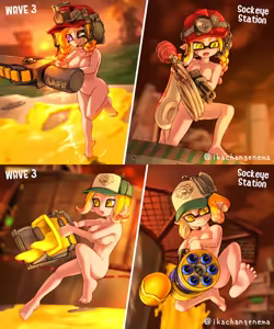 Page 3 of Naked Salmon Run - preview thumbnail